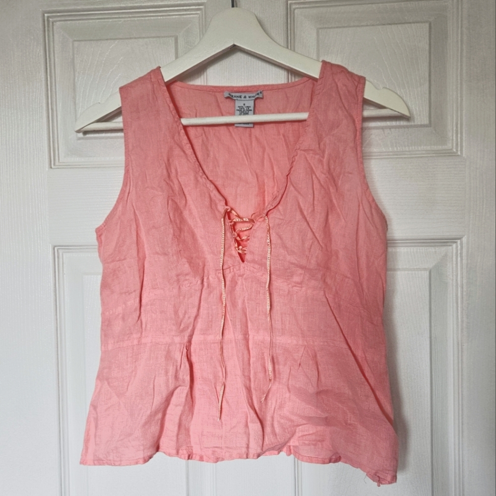 Pink tank top